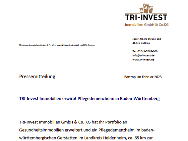TRI-Invest Immobilien Bottrop